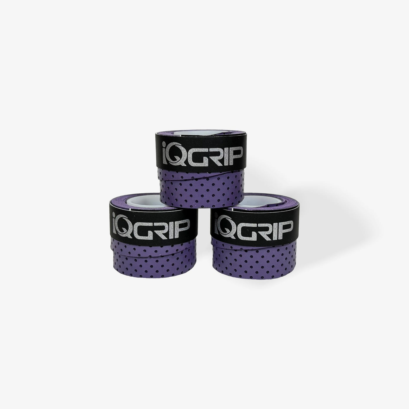 iQGrip Pickleball Overgrip Purple 3 Pack